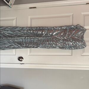 Windsor Light Blue Sequin Dress